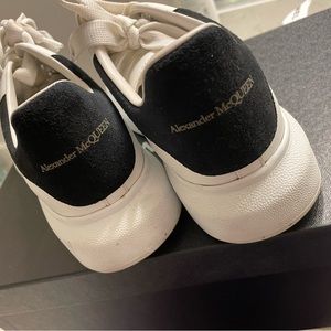 Alexander McQueen classic platform sneakers.